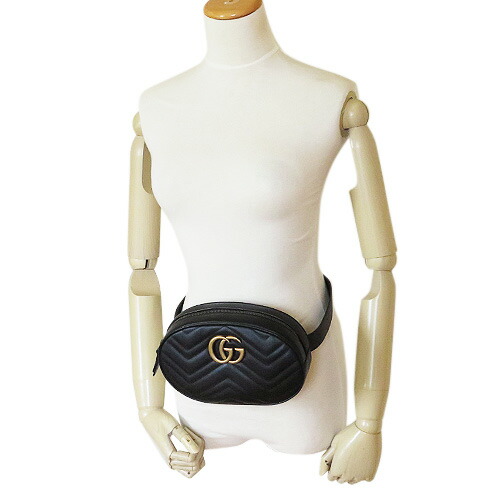 楽天市場】グッチ ベルトバッグ レディース GGマーモント ウエスト