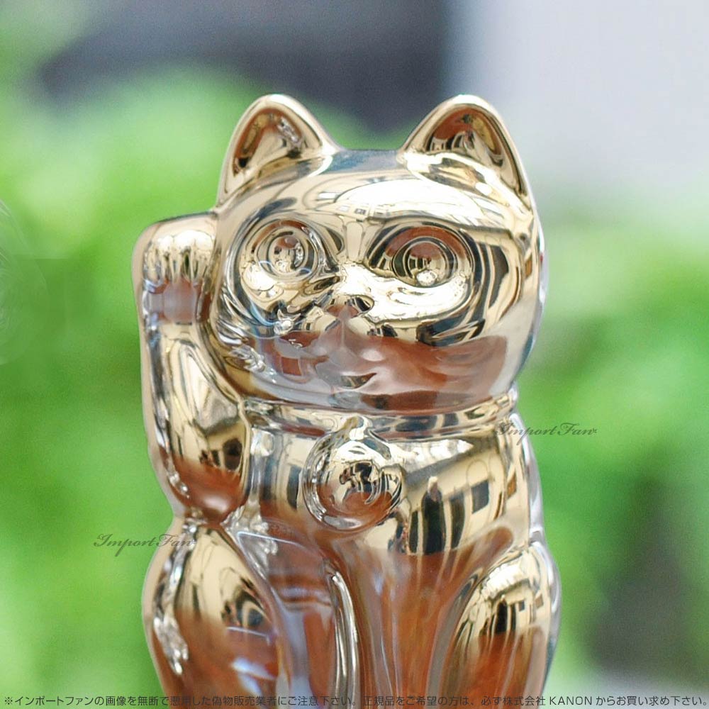 楽天市場】バカラ クリスタル 招き猫 Sサイズ ラッキー キャット