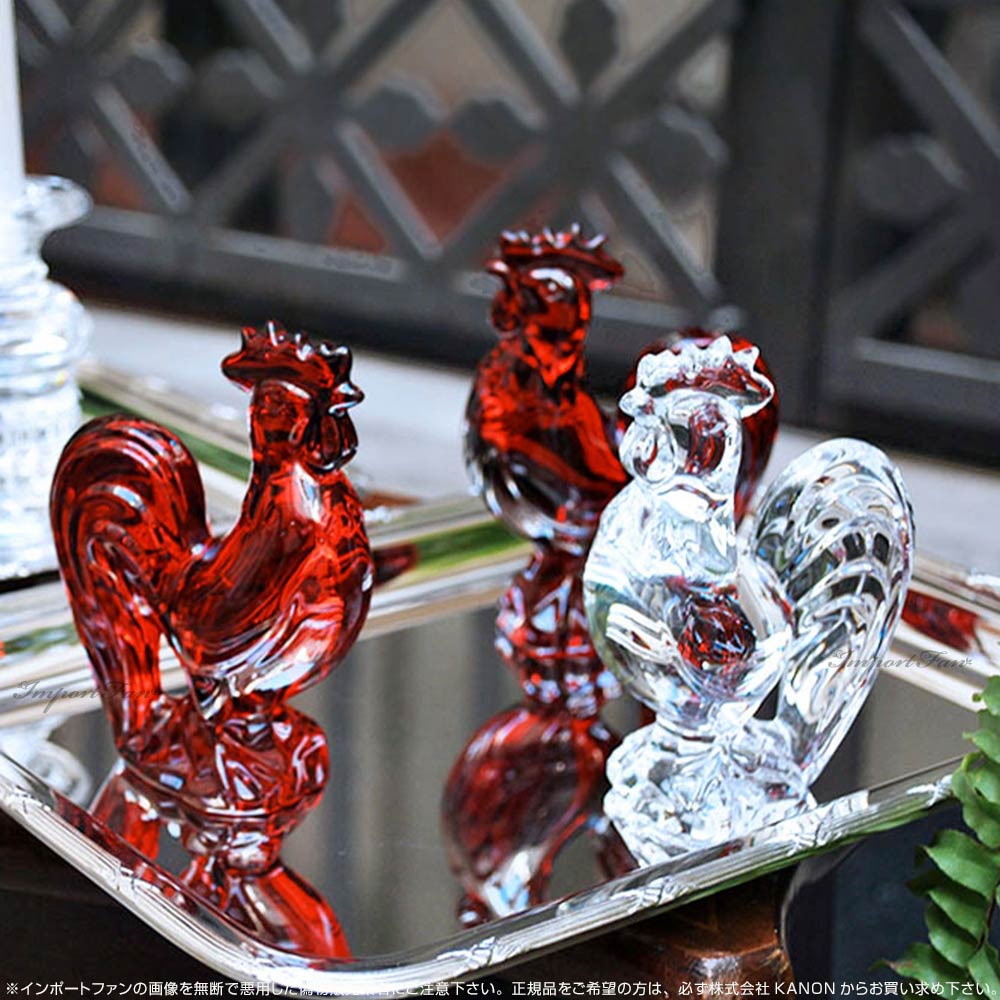 希少】Baccaratバカラ/クリスタルガラス/干支シリーズ/寅とら/GOLD金彩