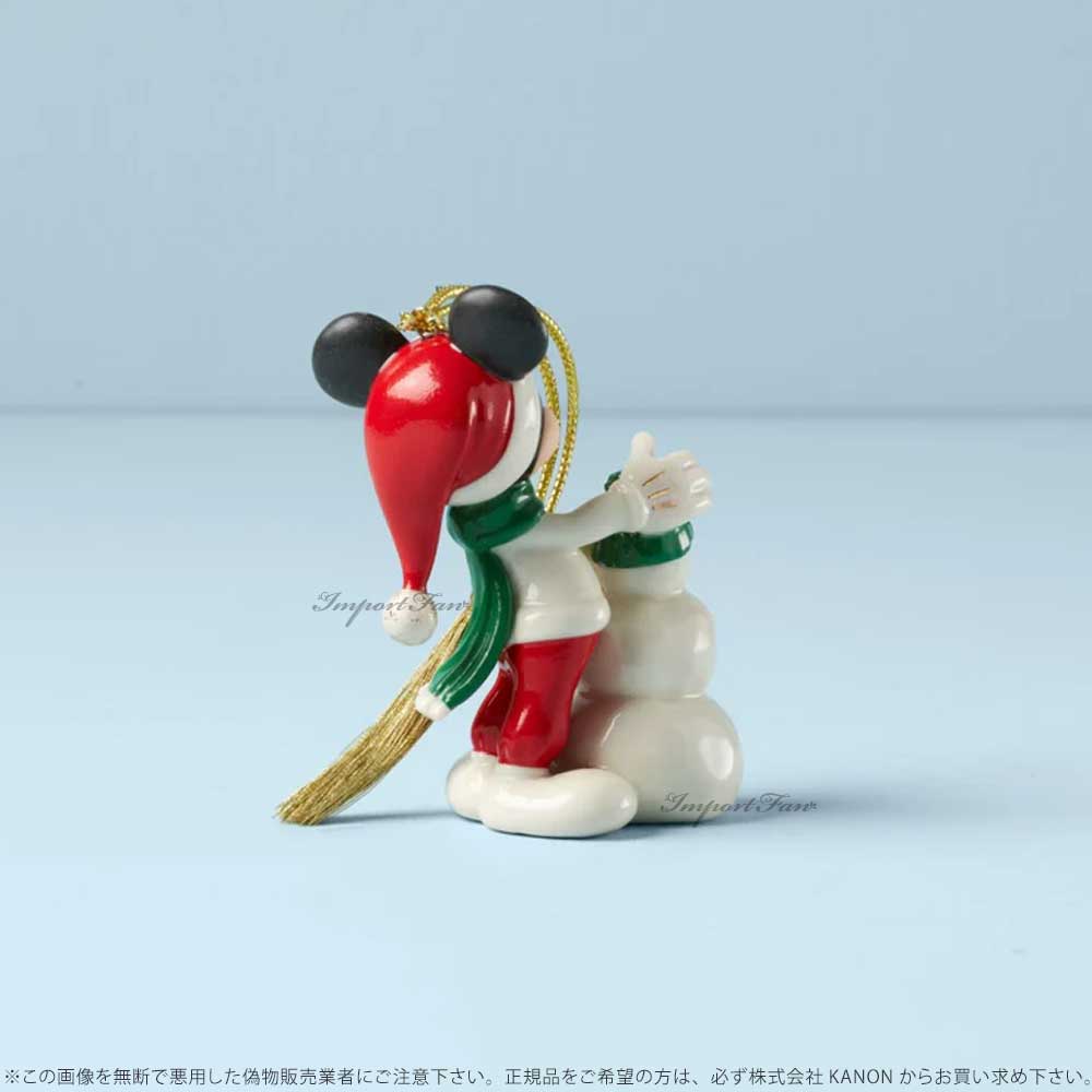 楽天市場】LENOX レノックス クリスマス ディズニーミッキーと雪だるま