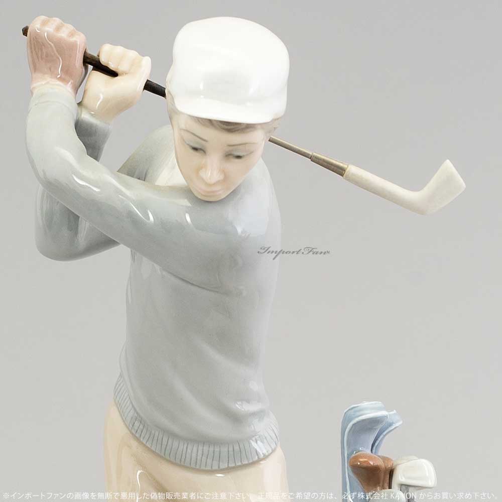 楽天市場】リヤドロ ナイスショット ゴルフ 男性 置物 01004824 LLADRO