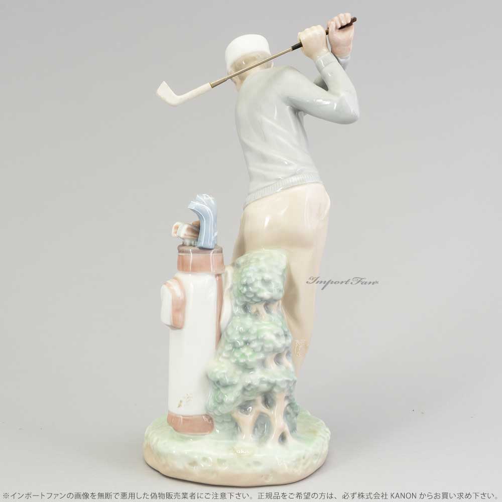 楽天市場】リヤドロ ナイスショット ゴルフ 男性 置物 01004824 LLADRO