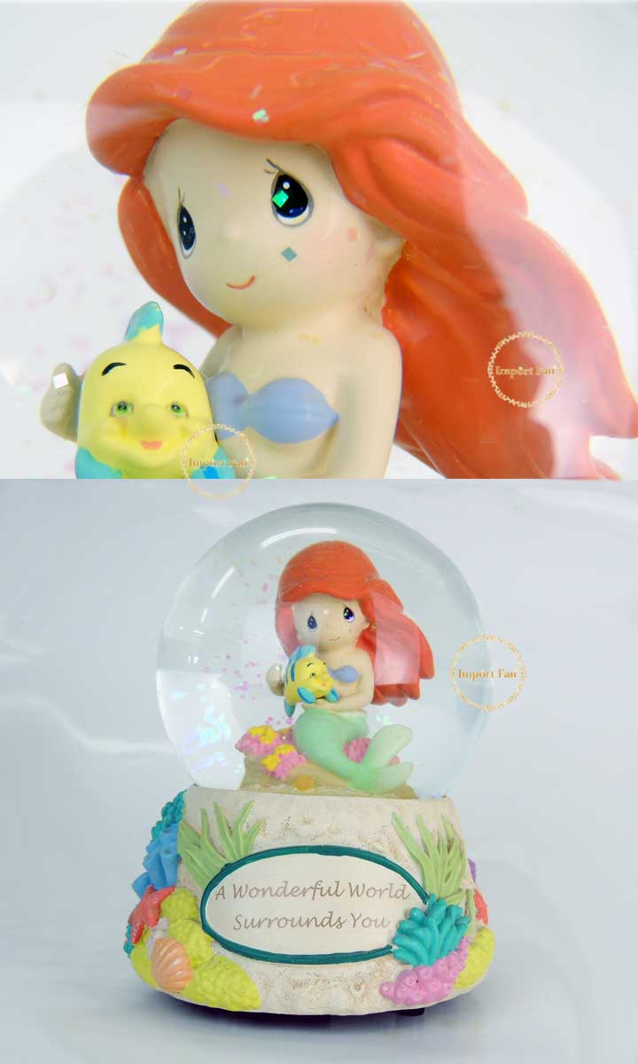 楽天市場】プレシャスモーメンツ アリエル スノードーム Little