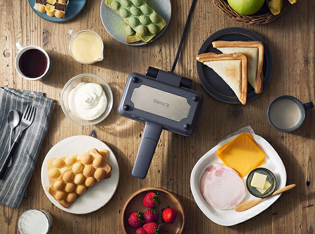 楽天市場】ワッフルメーカー ビタントニオ 【豪華特典付き】 エッグ