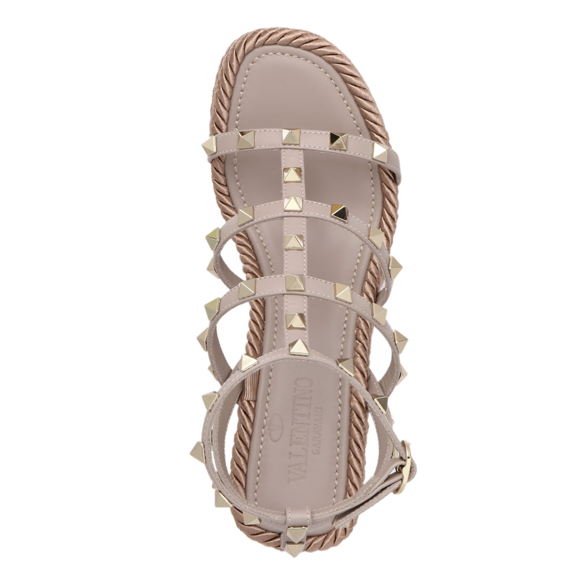 楽天市場】ヴァレンティノ VALENTINO ストラップ付 ウェッジサンダル