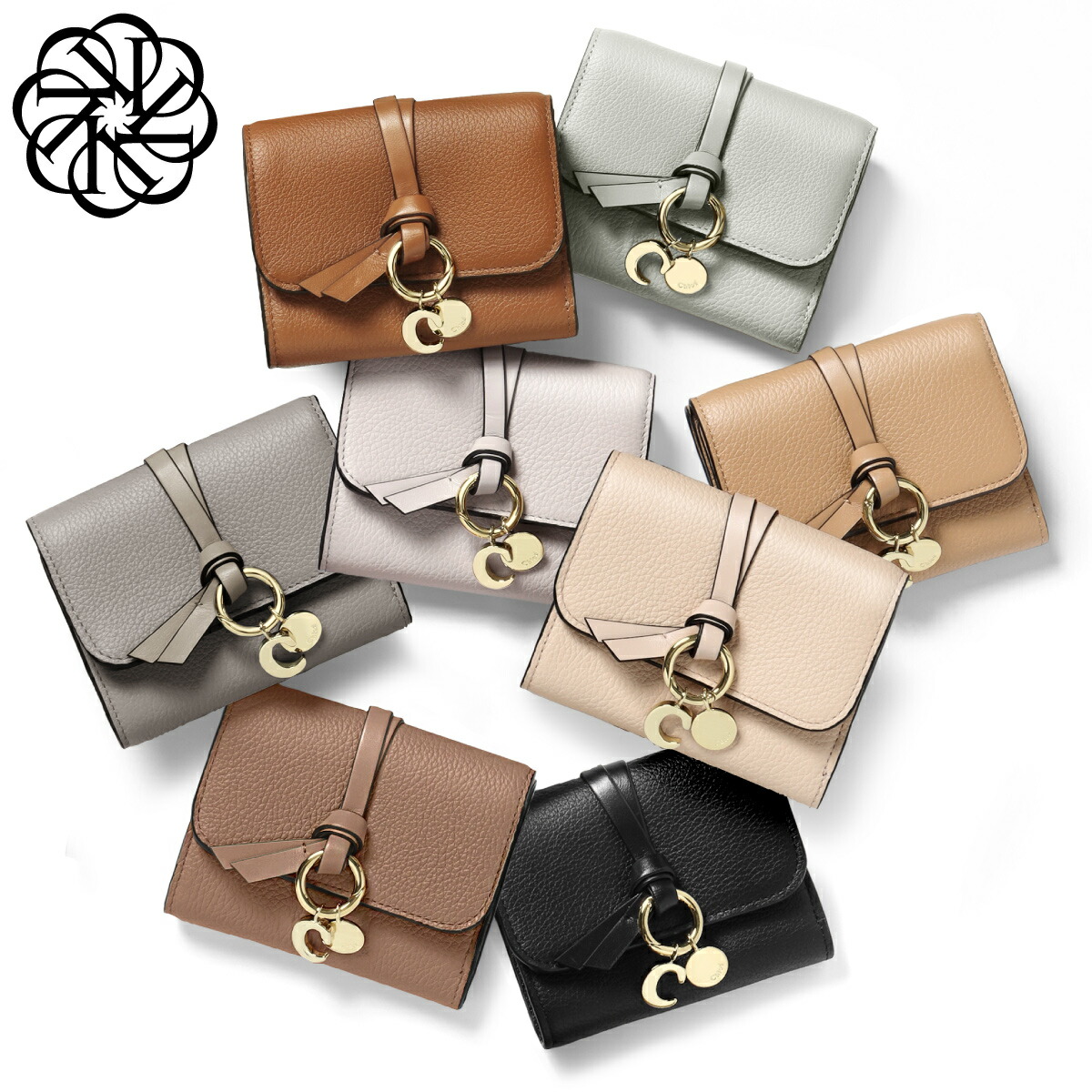 楽天市場】クロエ CHLOE 財布 レディース CHC21WP945 F57 三つ折り財布