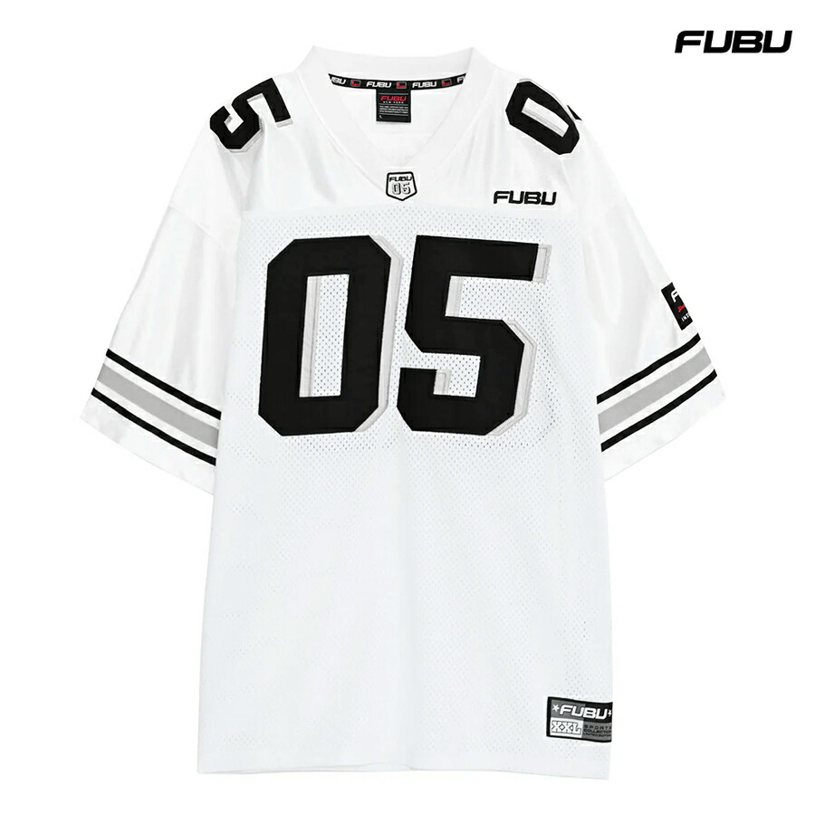 楽天市場】【送料無料☆ラスト1点】FUBU OG GAME SHIRT【WHITE】(M・L