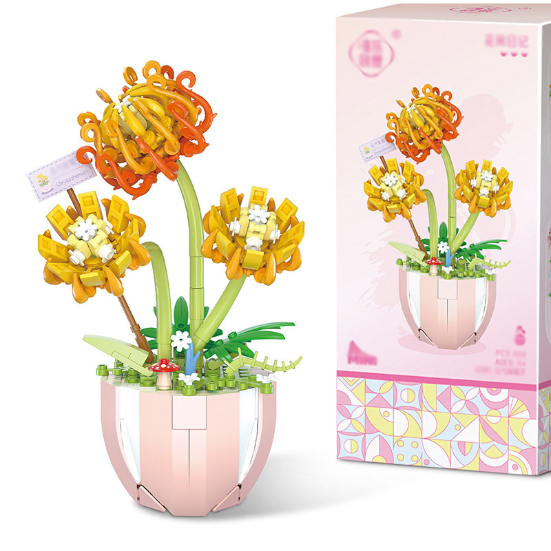 楽天市場】【予約品】ナノブロック 花 プリザーブドフラワー 花束