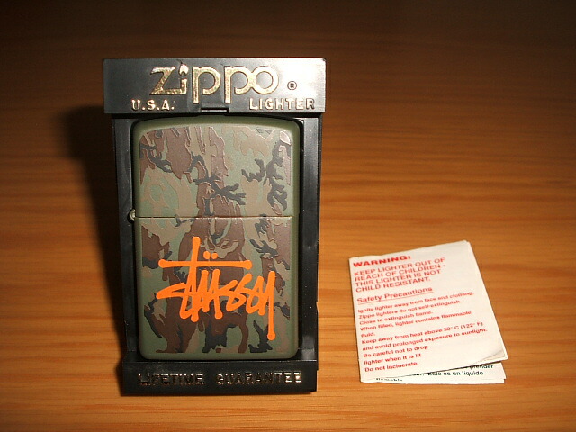 楽天市場】STUSSY(ステューシー) 迷彩ZIPPO(迷彩ジッポ) 1990年代