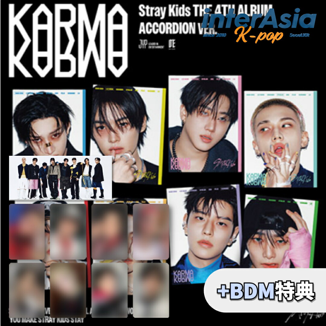 楽天市場】☆BDM特典☆ Stray Kids - THE 4TH ALBUM 「KARMA