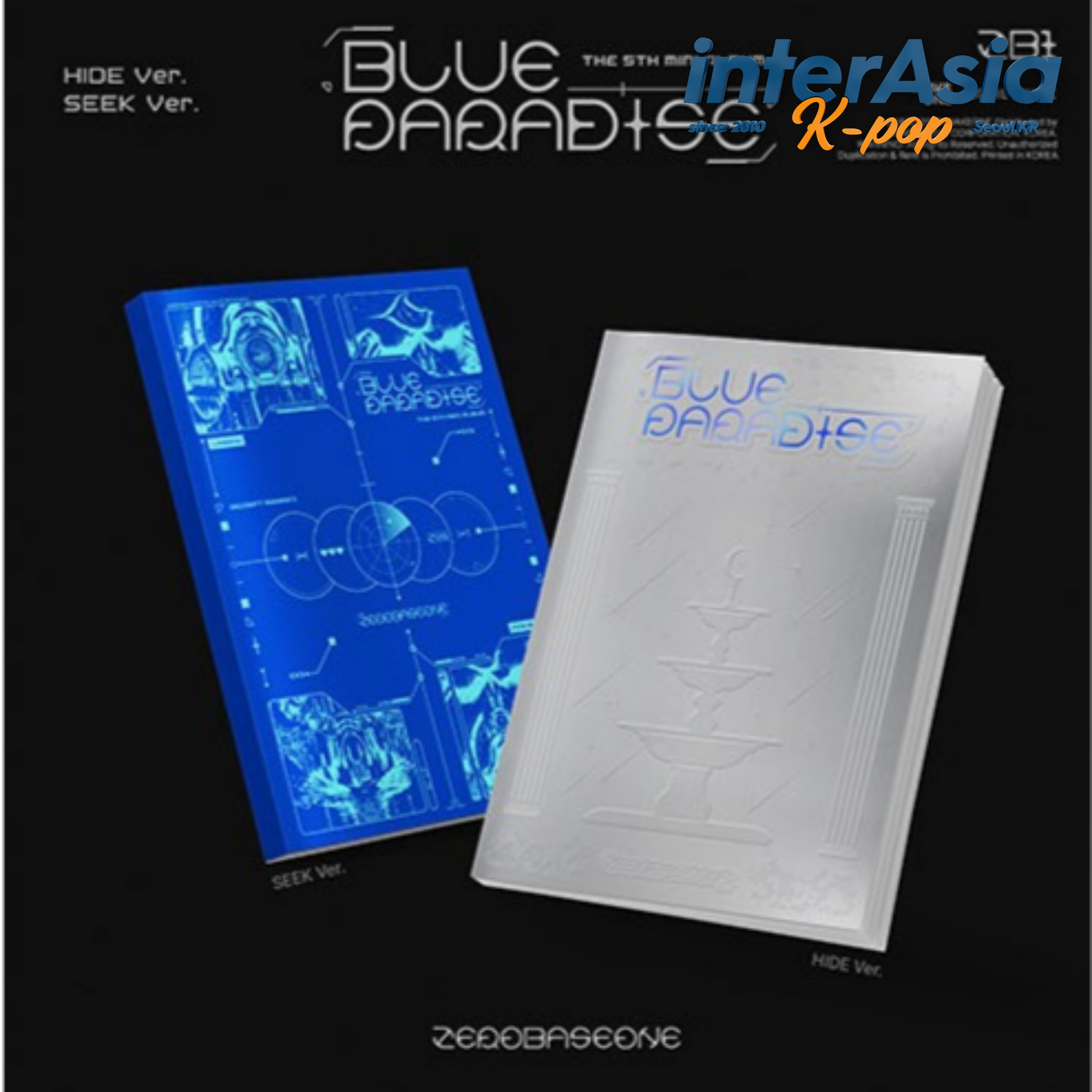 楽天市場】ZEROBASEONE - The 5th Mini Album 「BLUE PARADISE」 ゼロ