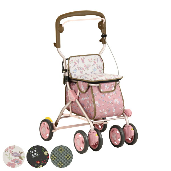 楽天市場】シルバーカー ミドルタイプ ルーティS コンパクト 座れる 幸