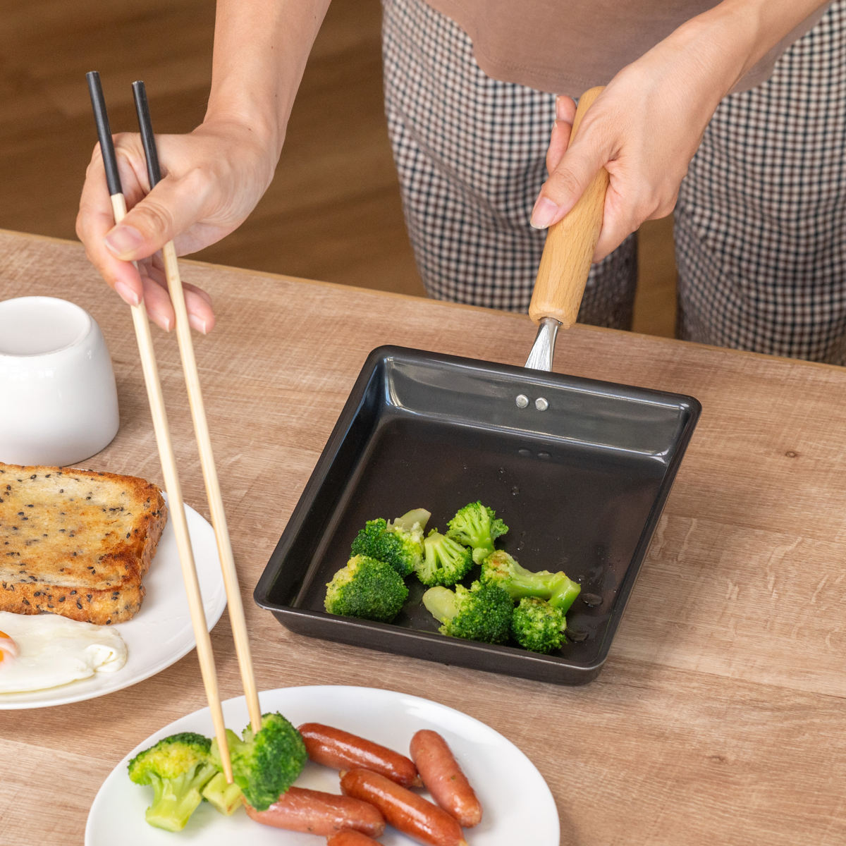 楽天市場】卵焼き器 16×16cm IH対応 鉄製 正方形 日本製 （ ガス火対応