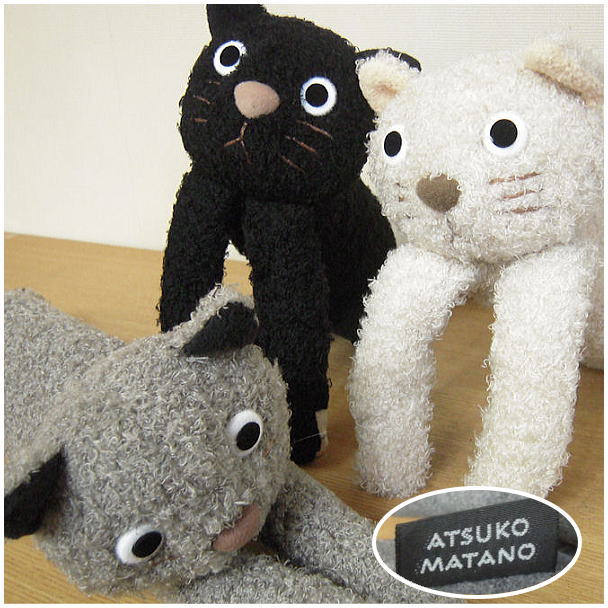 楽天市場】ATSUKO MATANOマタノアツコぬいぐるみあそぼ。無地【あす楽