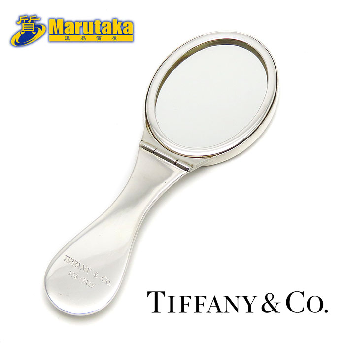 楽天市場】ティファニー コンパクト ミラー ミニ 手鏡 折畳 SV925