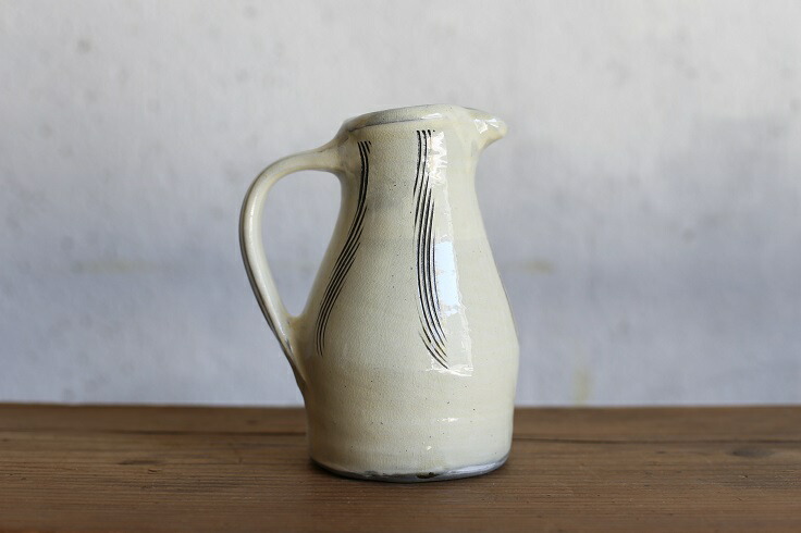楽天市場】小鹿田焼(おんたやき) 坂本工窯 櫛描きリーチ型ピッチャー
