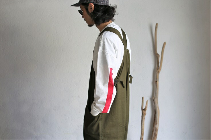 楽天市場】【Kaptain Sunshine】 Deck Trousers Olive（Over Alls Over