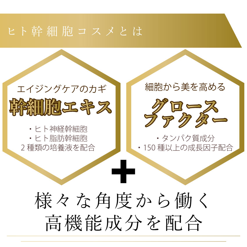 楽天市場】エクソソーム配合 ヒト幹細胞配合【ヒトユライトライアル