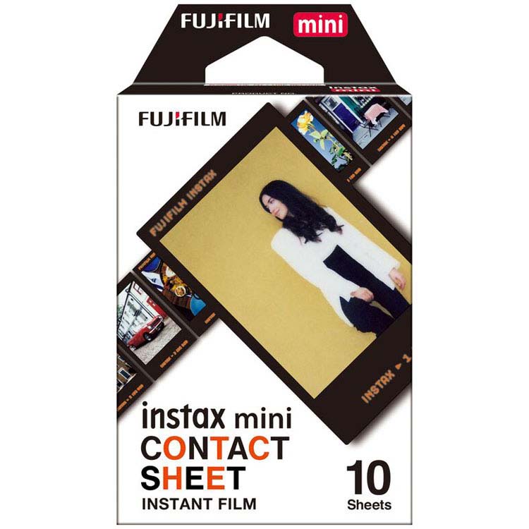 楽天市場】チェキ専用フィルム instax mini CONTACT SHEET（10枚入