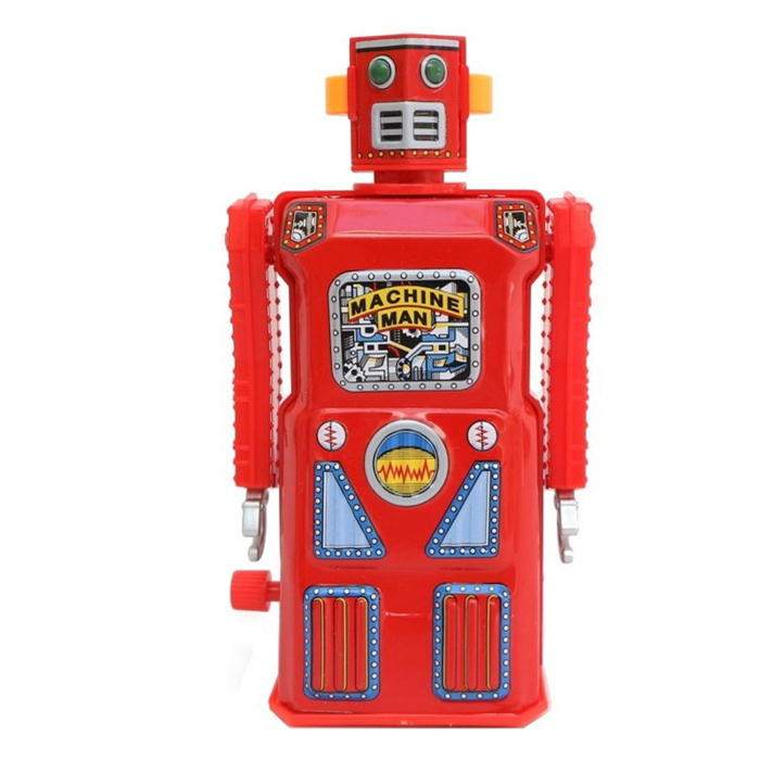 楽天市場】〔☆〕マスダヤコレクション ミニマシーンマン ブリキ玩具