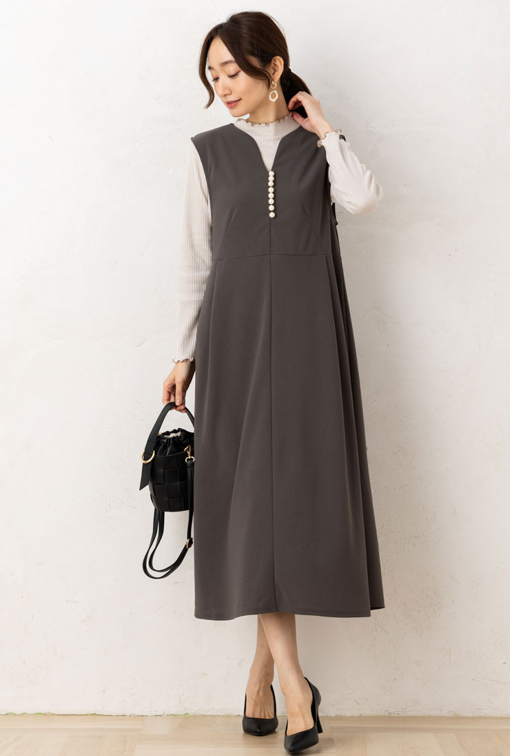 楽天市場】ワンピース レディース ジャンスカ 春 夏 秋 冬 ◇【メール