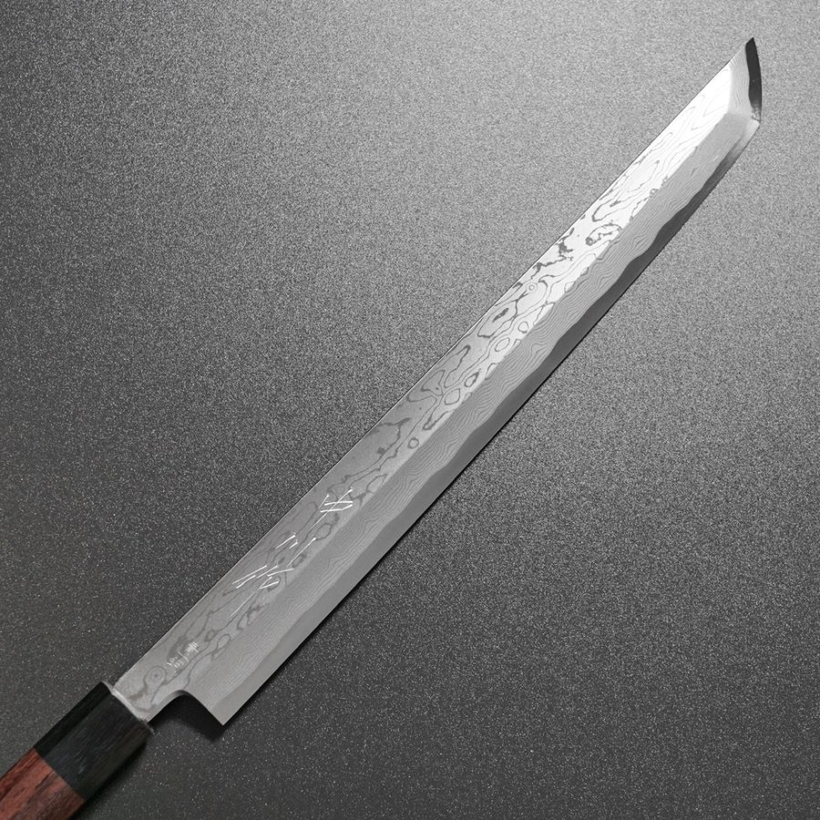 楽天市場】蛸引 先丸蛸引 300mm 中川打刃物 中川作 青一鋼 青紙一号