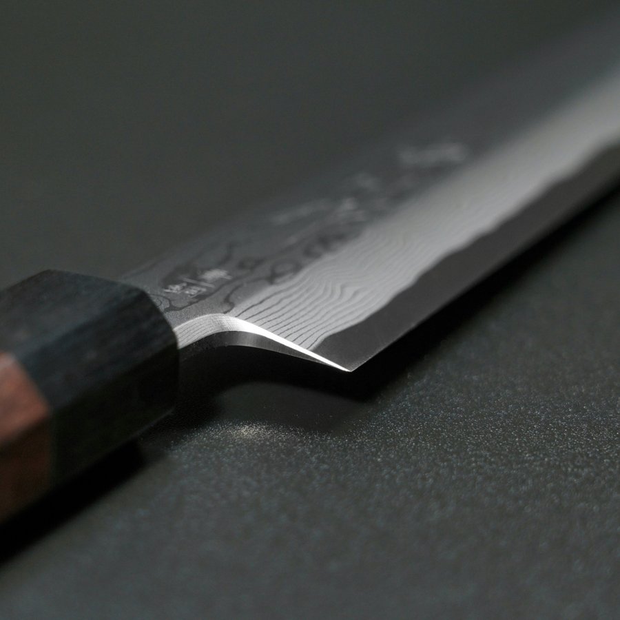 楽天市場】蛸引 先丸蛸引 300mm 中川打刃物 中川作 青一鋼 青紙一号