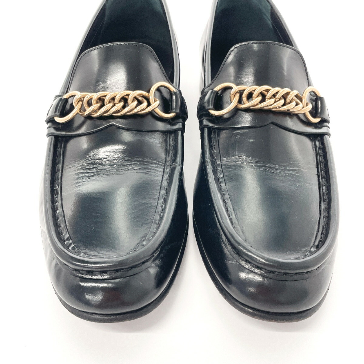 楽天市場】BURBERRY バーバリー ローファー レザー ブラック【中古