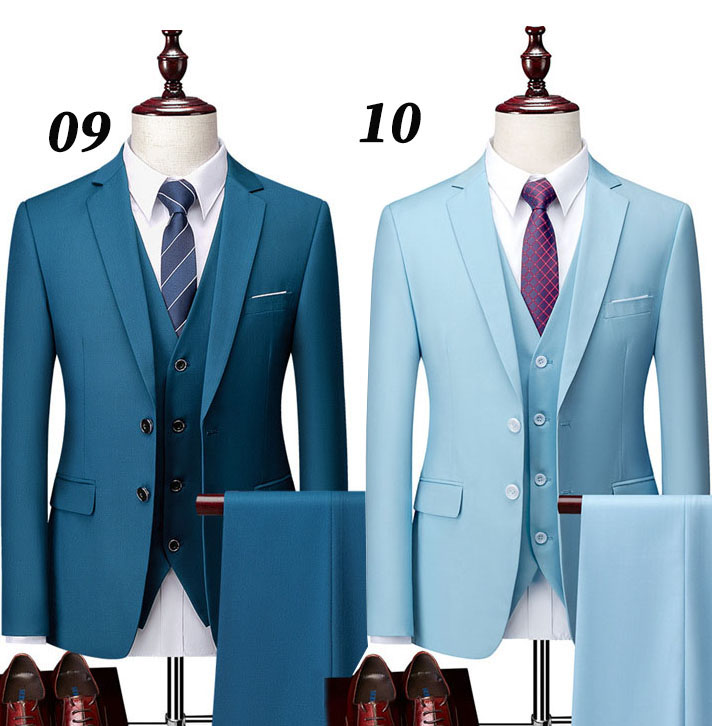 楽天市場】スーツ 18色 メンズ カラースーツ 2点 3点セット スリム