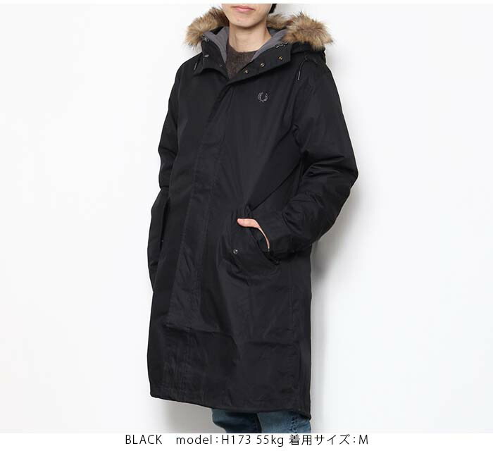 楽天市場】フレッドペリー モッズコート J6504 ジップイン ライナー
