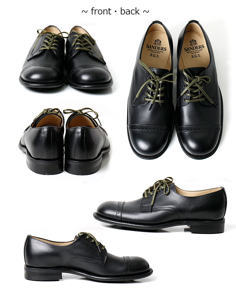 楽天市場】SANDERS/サンダースB.G.S. PUNCHED CAP DERBY 1944BOW WAXY