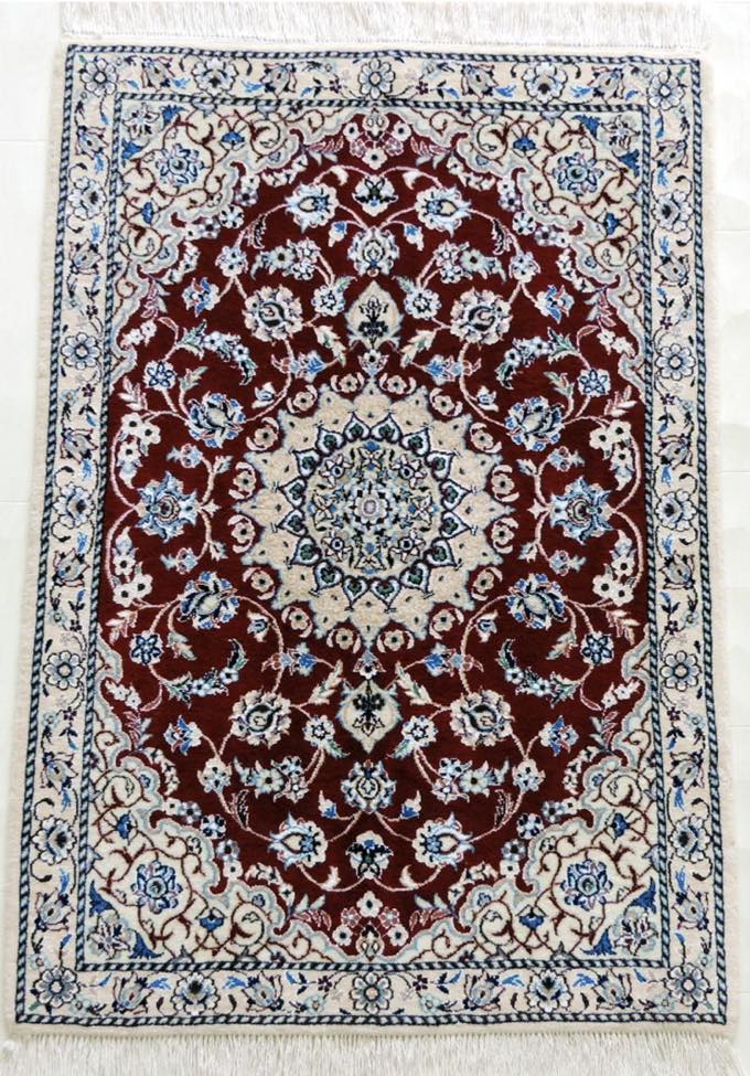 イラン 高級ペルシャ絨毯 大判248×155cm 手織り シルクウール イラン