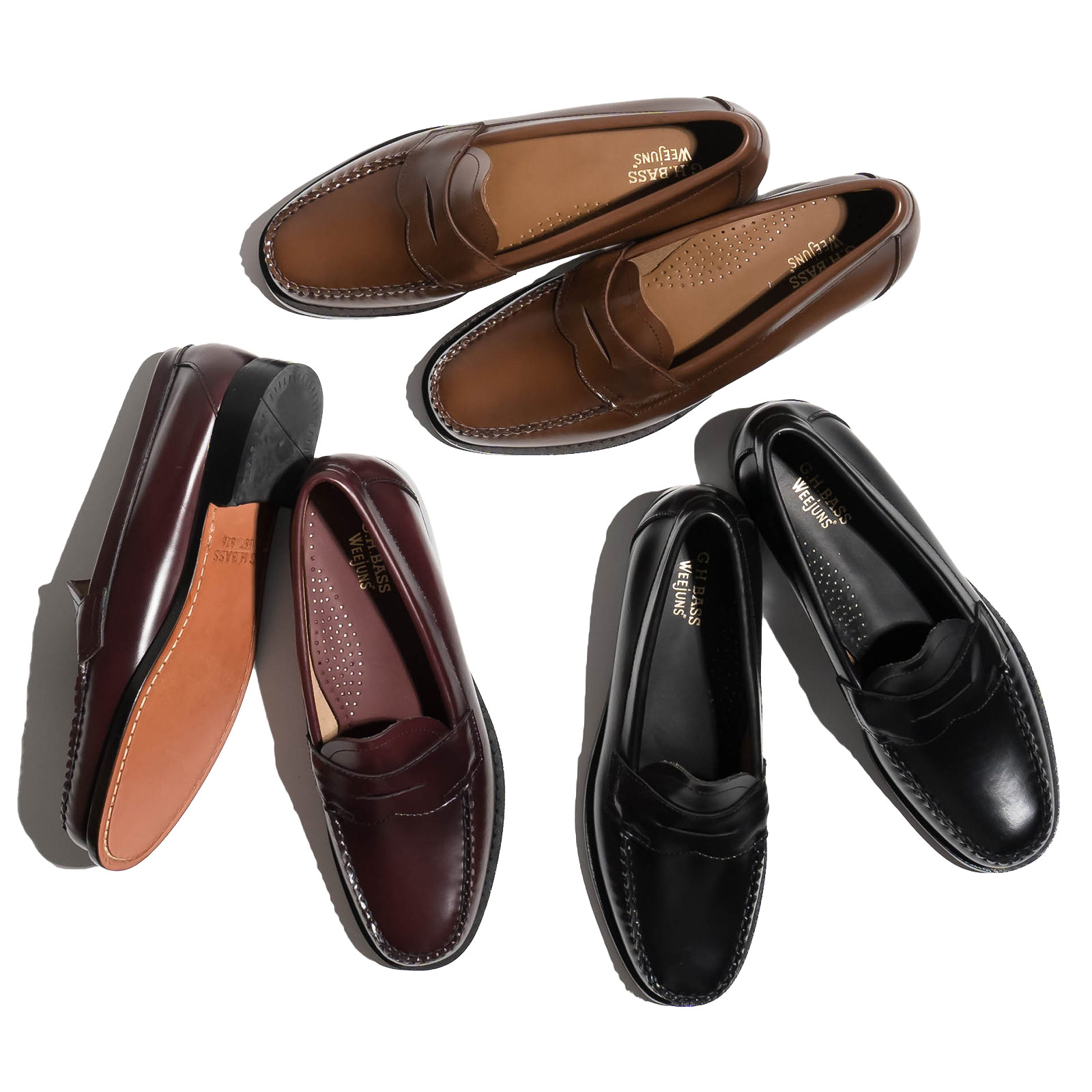 楽天市場】バス G.H.BASS ウィージャンズ ペニー ローファー ローガン