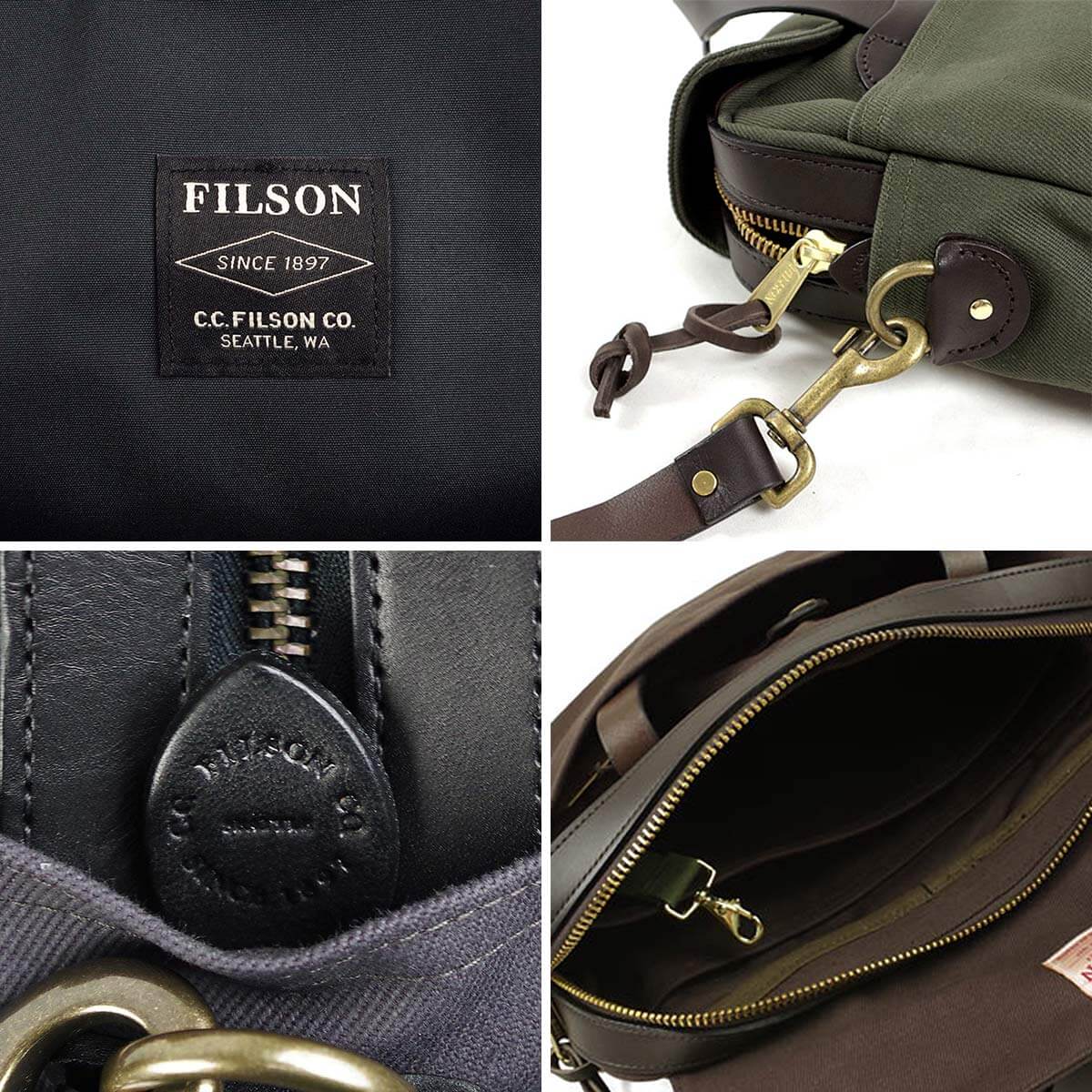楽天市場】フィルソン FILSON オリジナル ブリーフケース ｜ 定番