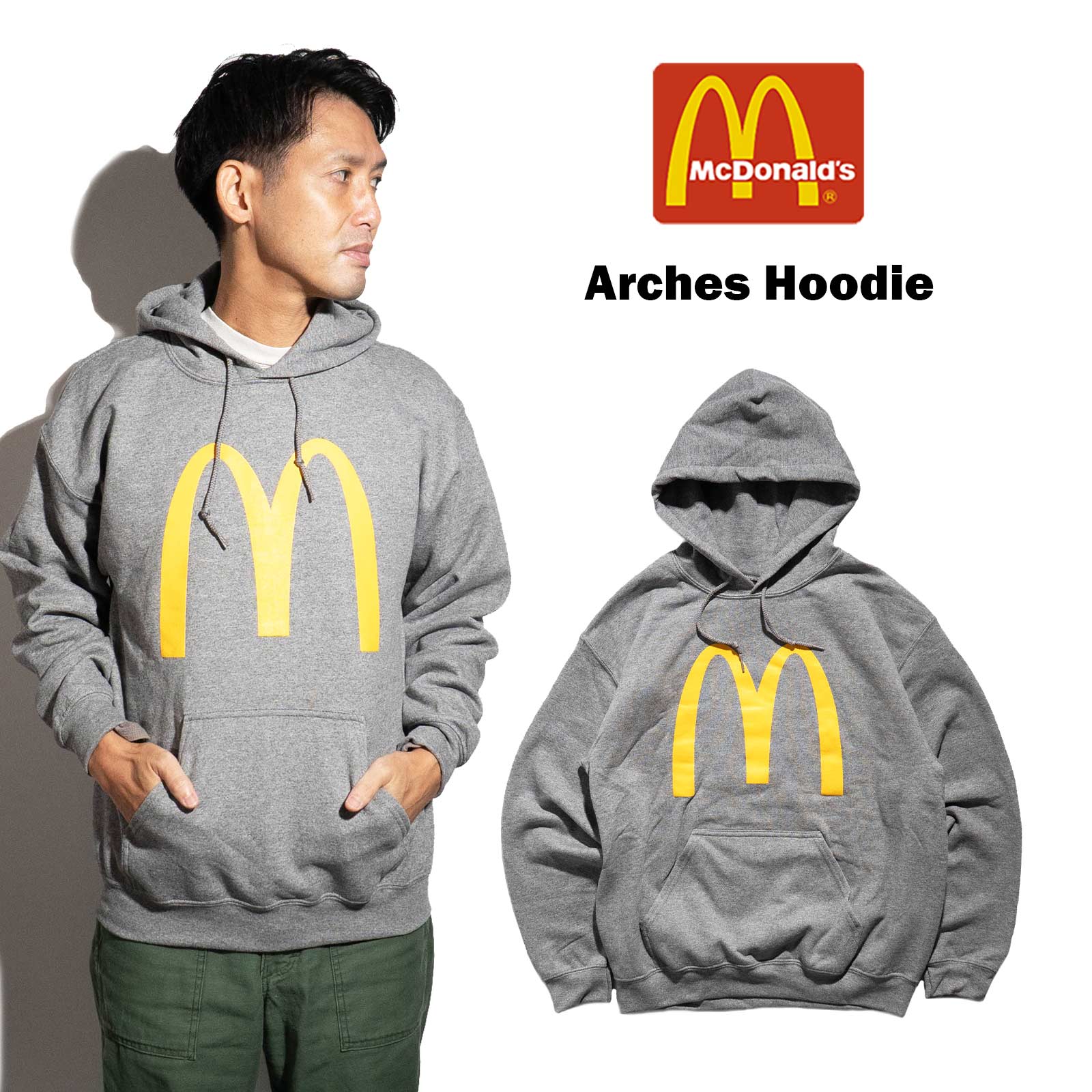 楽天市場】マクドナルド McDonald's アーチロゴ バリューフーディー