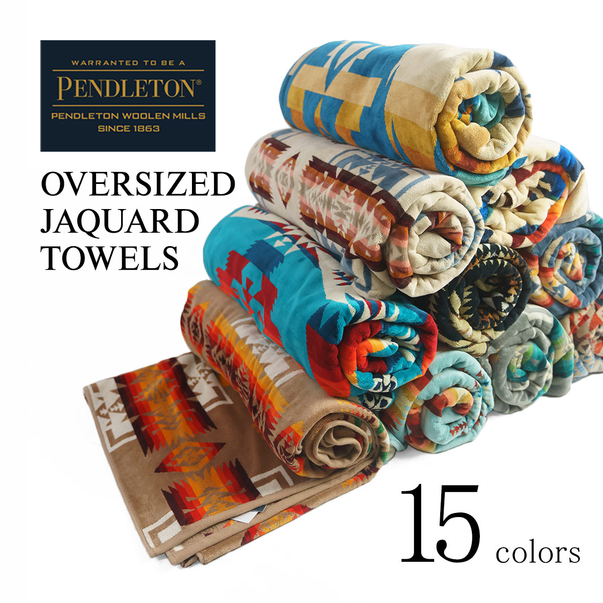 楽天市場】ペンドルトン PENDLETON オーバーサイズド ジャガード