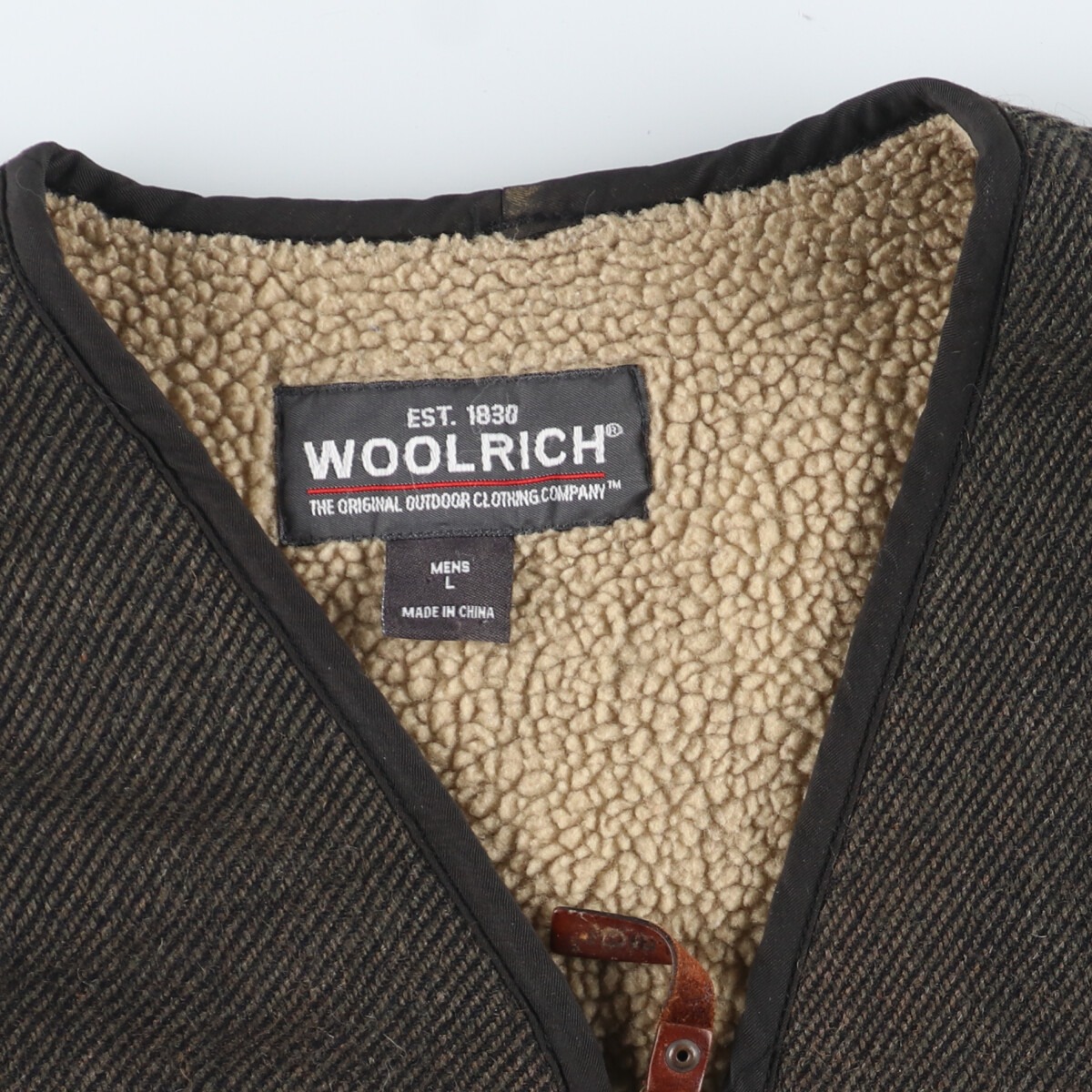 楽天市場】古着 ウールリッチ WOOLRICH ウールボアベスト メンズL