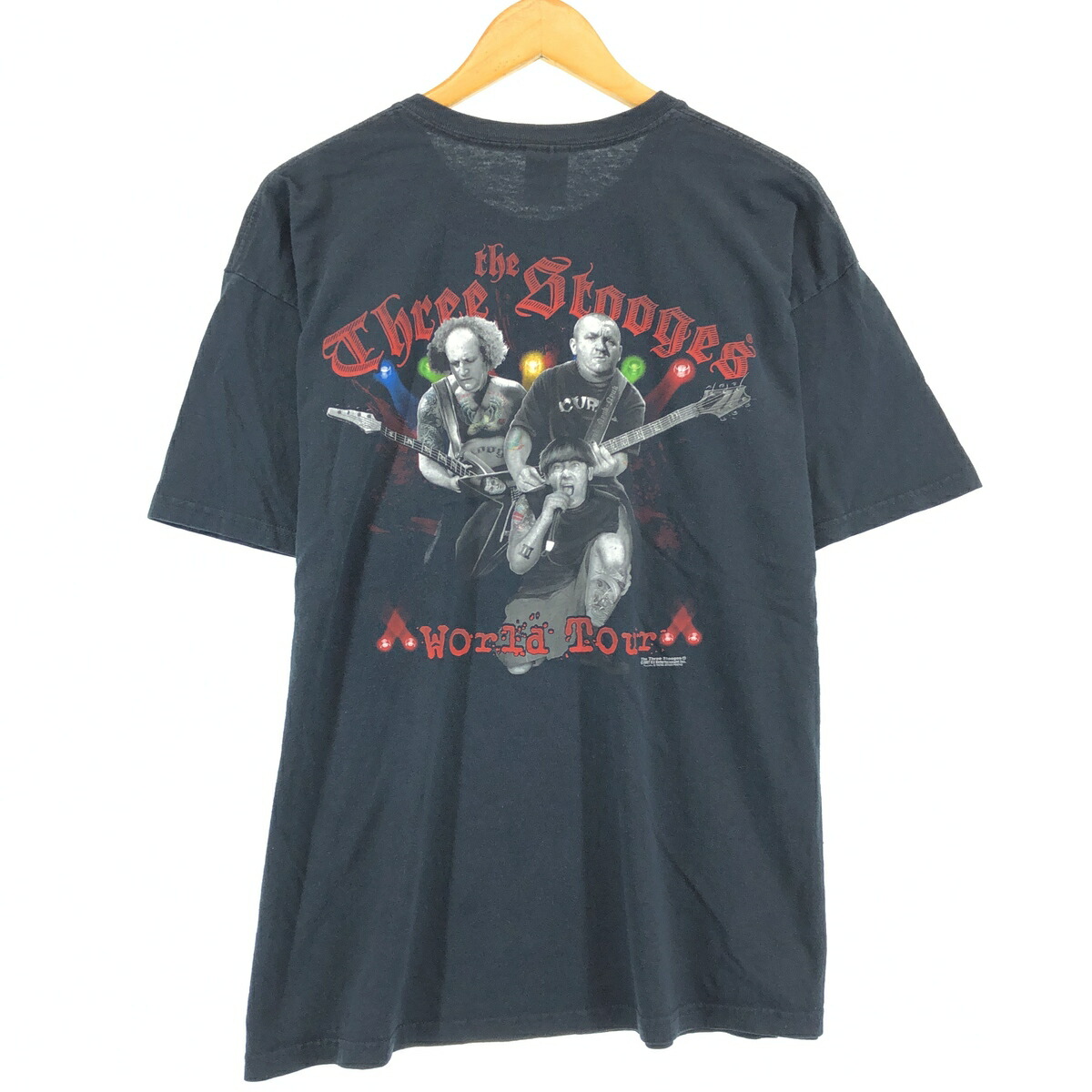 楽天市場】古着 ギルダン GILDAN THE THREE STOOGES 3ばか大将 バンドT