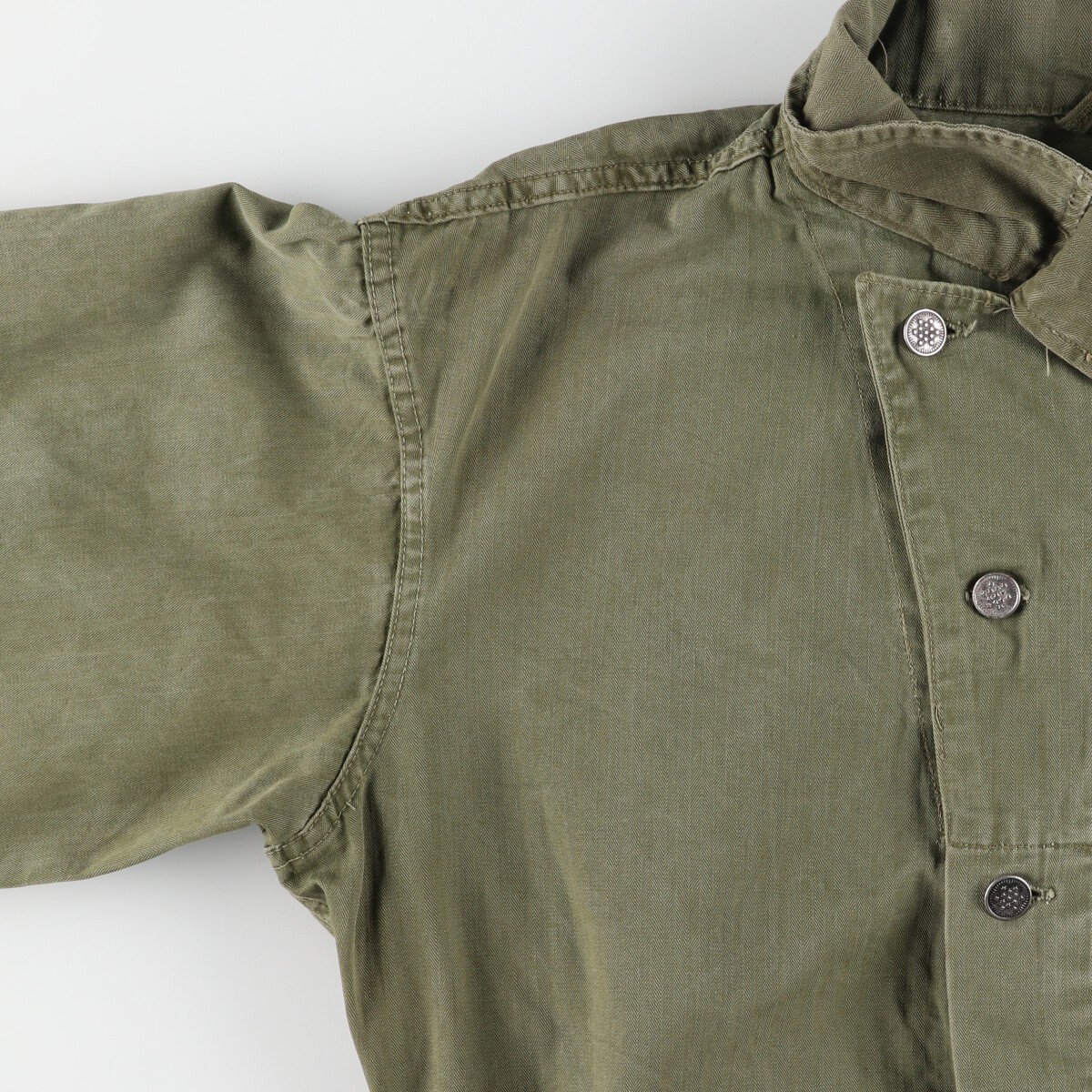 楽天市場】古着 40'S 米軍実品 U.S.ARMY M-43 13スターボタン HBT