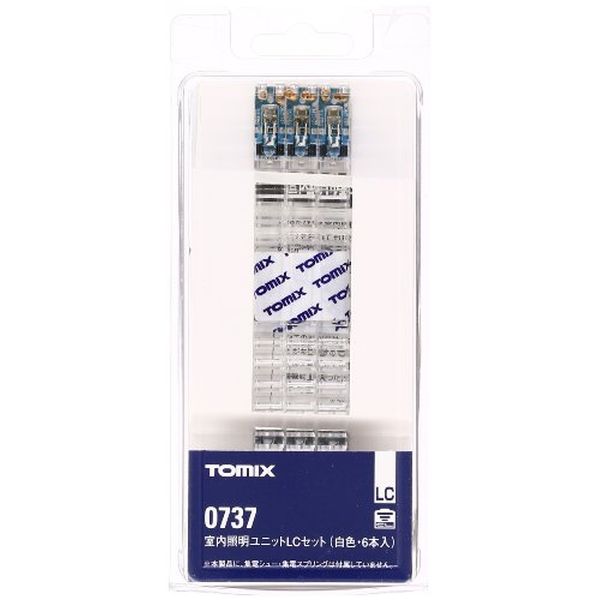 楽天市場】TOMIX Nゲージ 室内照明ユニット LC 白色6本 0737 鉄道模型