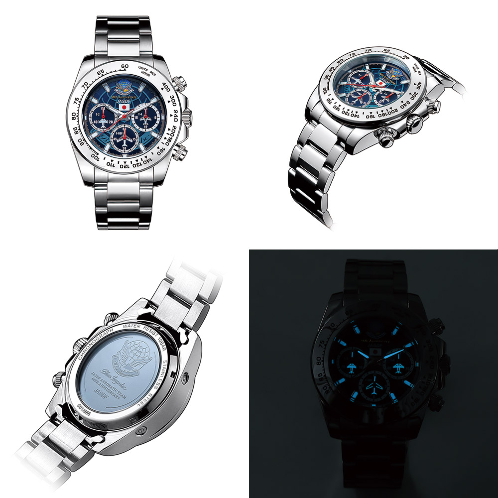 楽天市場】ブルーインパルス創立 60 周年記念 電波ソーラークロノ