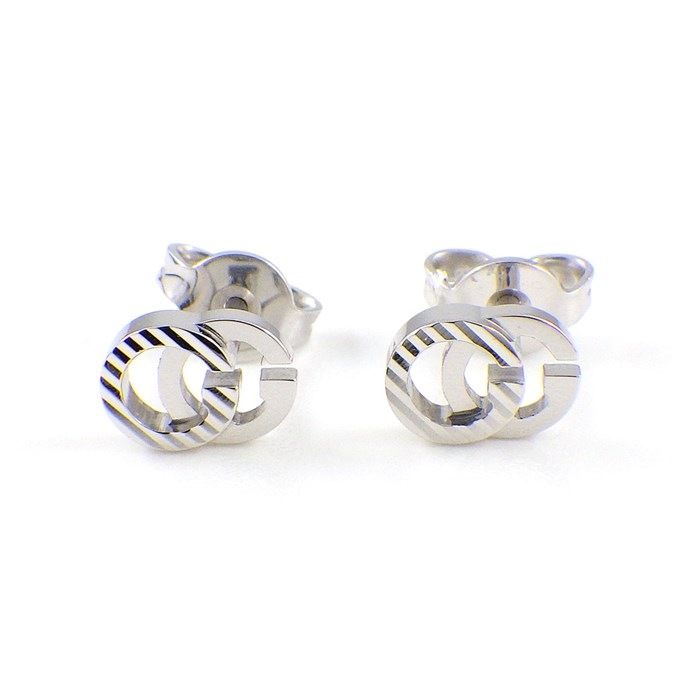 楽天市場】グッチ GUCCI ピアス GG ランニング ロゴ 652219 J8502 9000