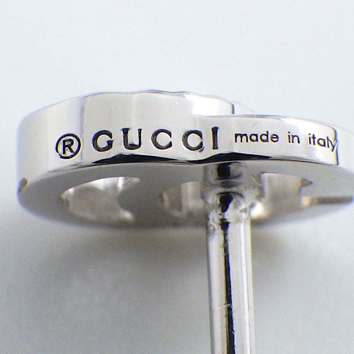 楽天市場】グッチ GUCCI ピアス GG ランニング ロゴ 652219 J8502 9000