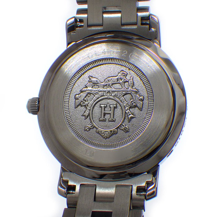 楽天市場】エルメス HERMES 腕時計 クリッパー CL4.220 ホワイト文字盤