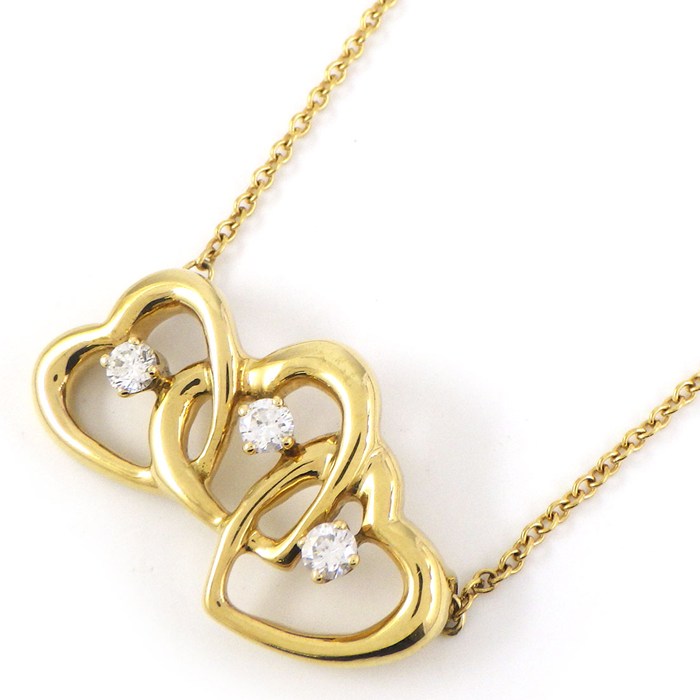 楽天市場】ティファニー Tiffany & Co. ネックレス トリプル ハート 3