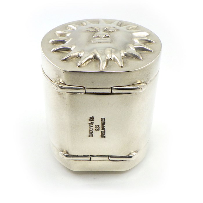 楽天市場】ティファニー Tiffany & Co. ピルケース 太陽と月モチーフ