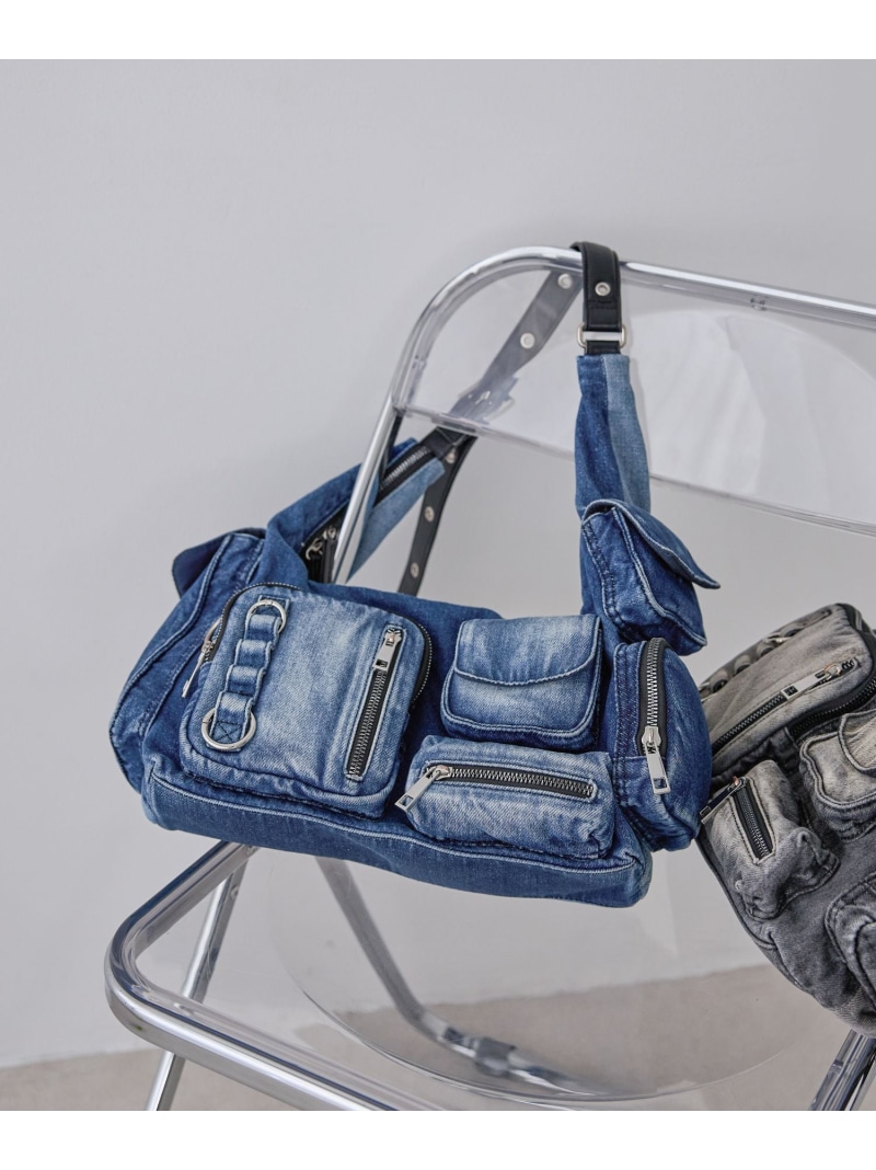 楽天市場】【SALE／50%OFF】マルチポケットデニムワンショルダー