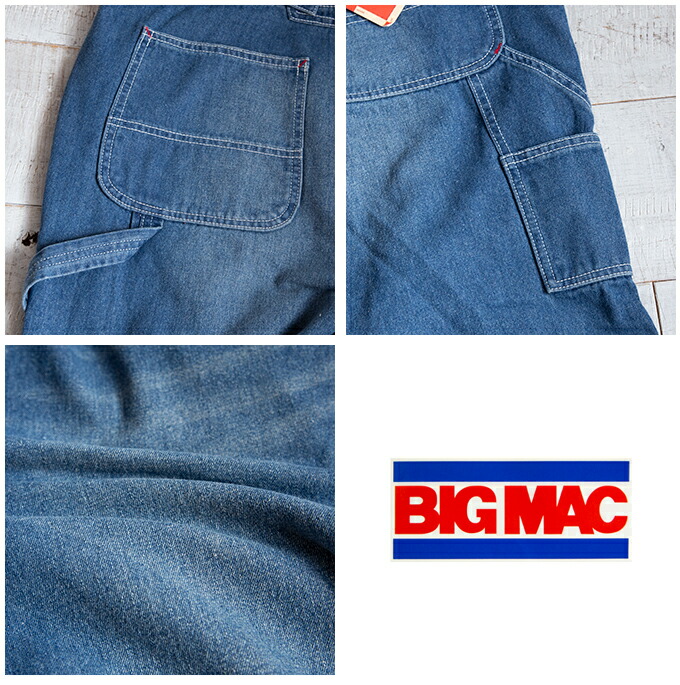 楽天市場】【 BIG MAC ビッグマック 】 DENIM OVERALL デニム