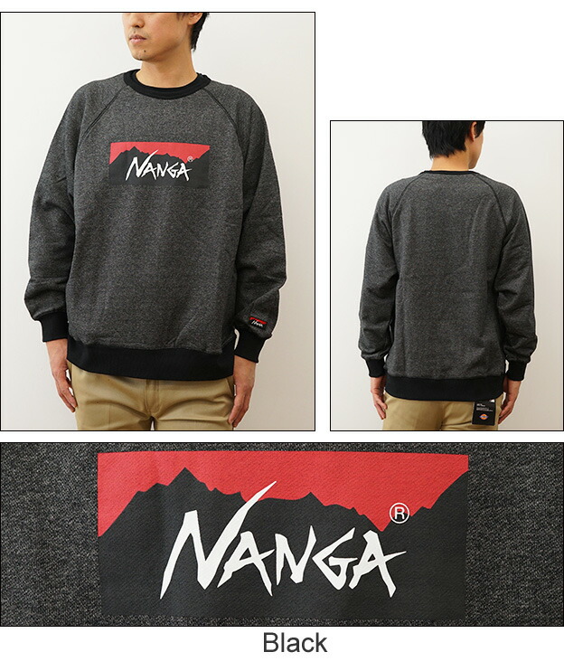 楽天市場】NANGA（ナンガ） ECO HYBRID BOX LOGO SWEATSHIRT エコ