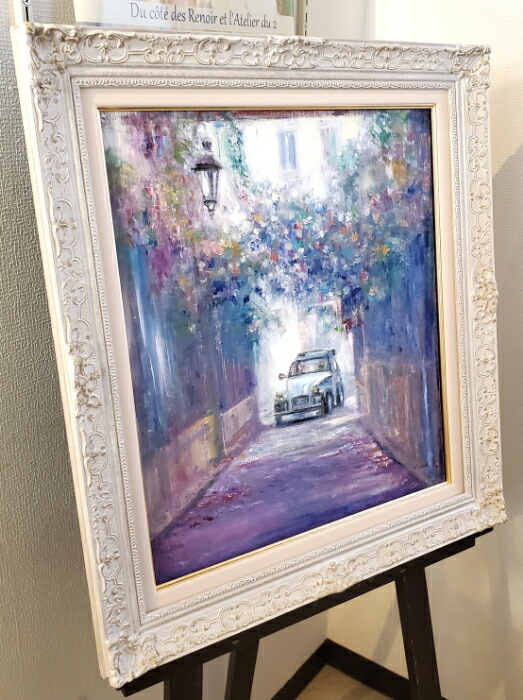 楽天市場】絵画 原画 「花のアーケード」 油彩画 F10 お部屋に飾る絵